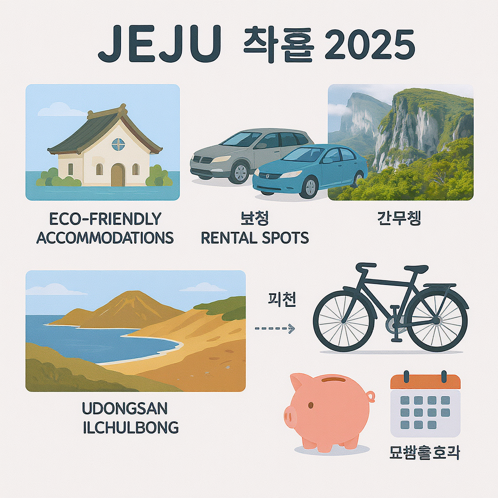 2025년 제주도 여행 가이드 - 최신 트렌드와 필수 정보 관련 이미지
