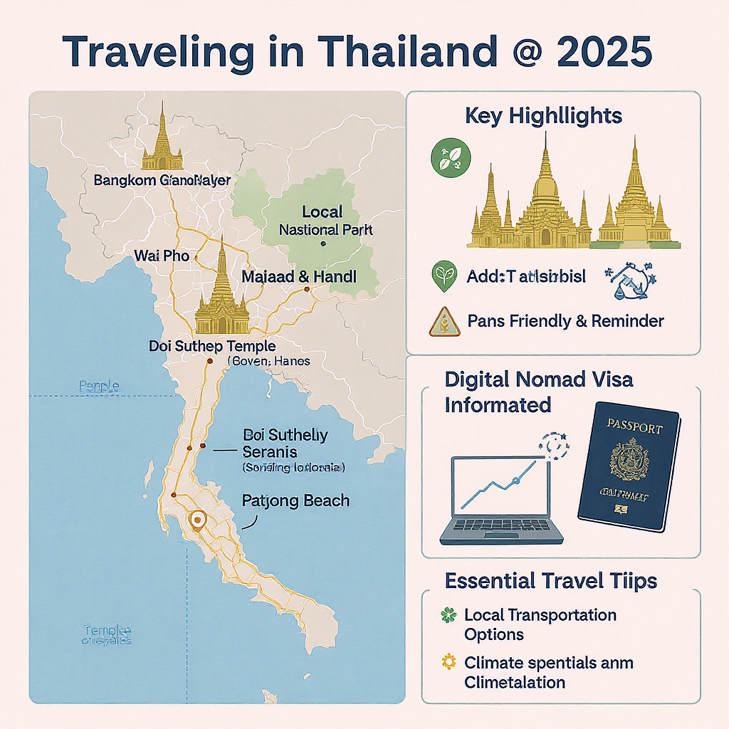 2025년 태국 여행, 꼭 알아야 할 최신 정보와 꿀팁 관련 이미지