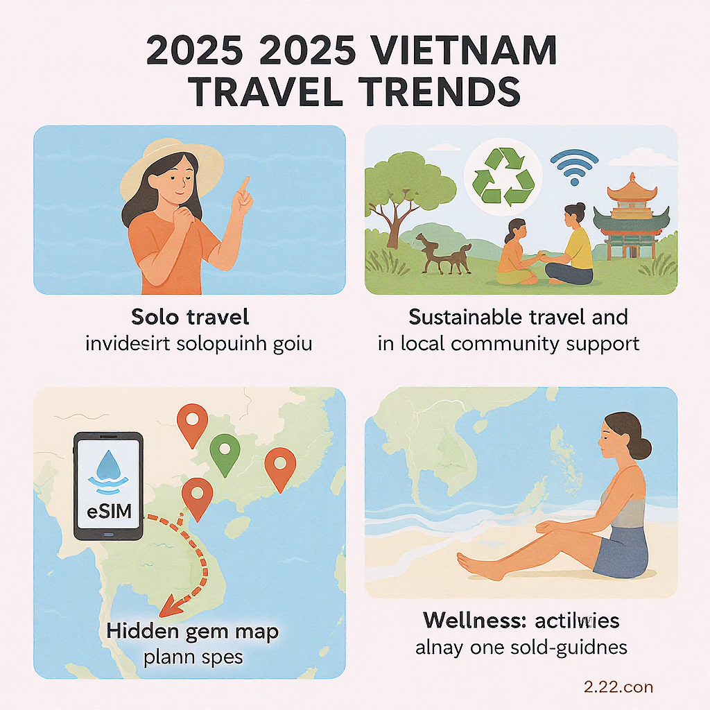 2025년 베트남 여행 최신 트렌드와 필수 정보 관련 이미지
