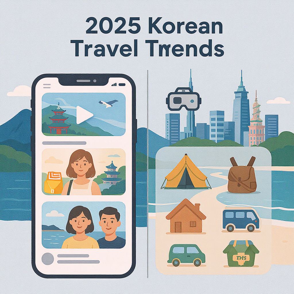 2025년 최신 한국 여행 트렌드와 실용 정보 관련 이미지
