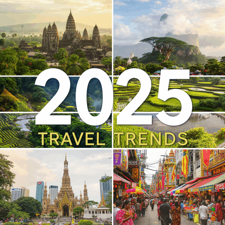 2025년 동남아 여행 가이드 - 최신 트렌드와 필수 정보 특성이미지